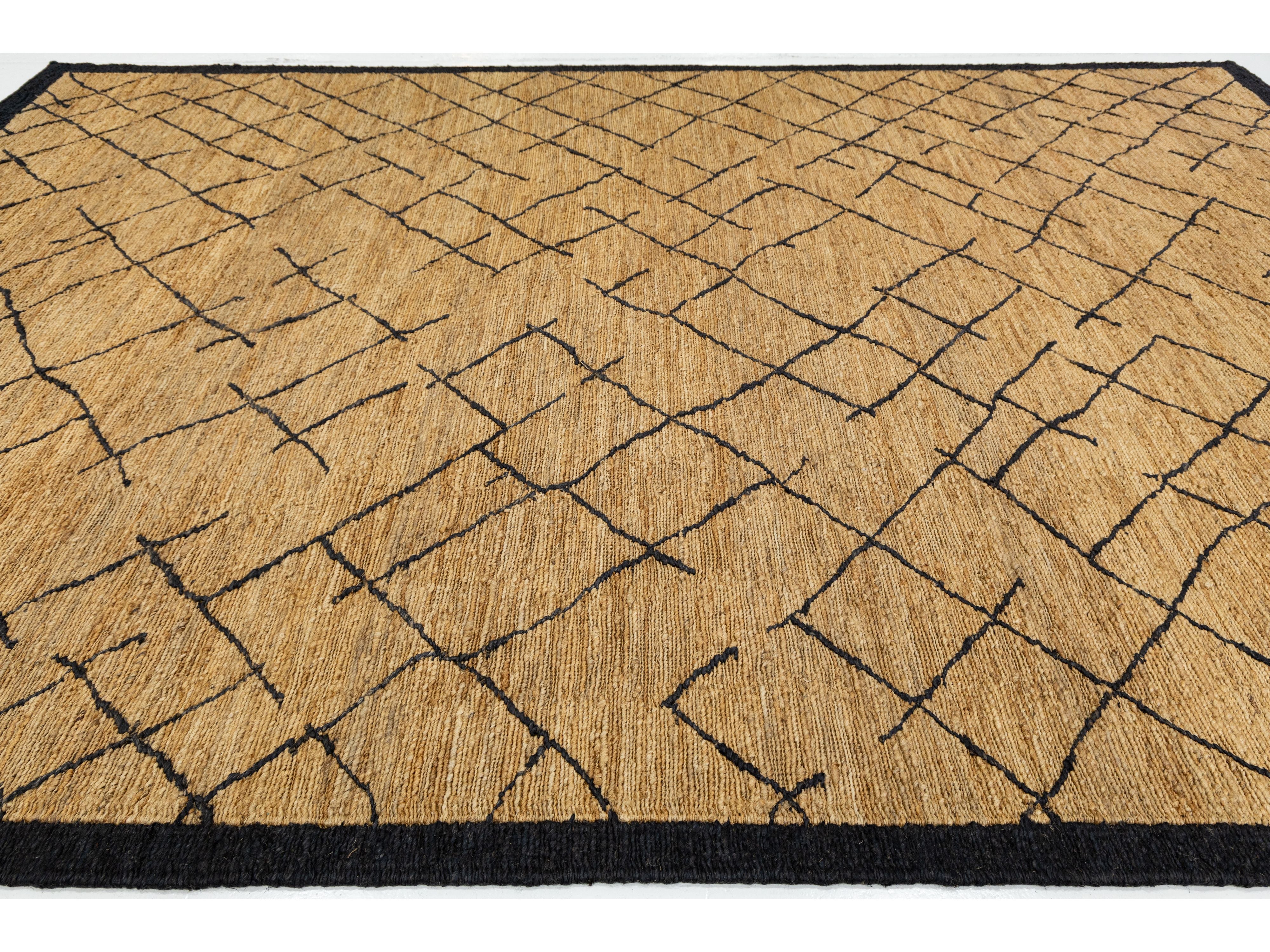 Contemporary Soumak Wool Rug 12 X 15