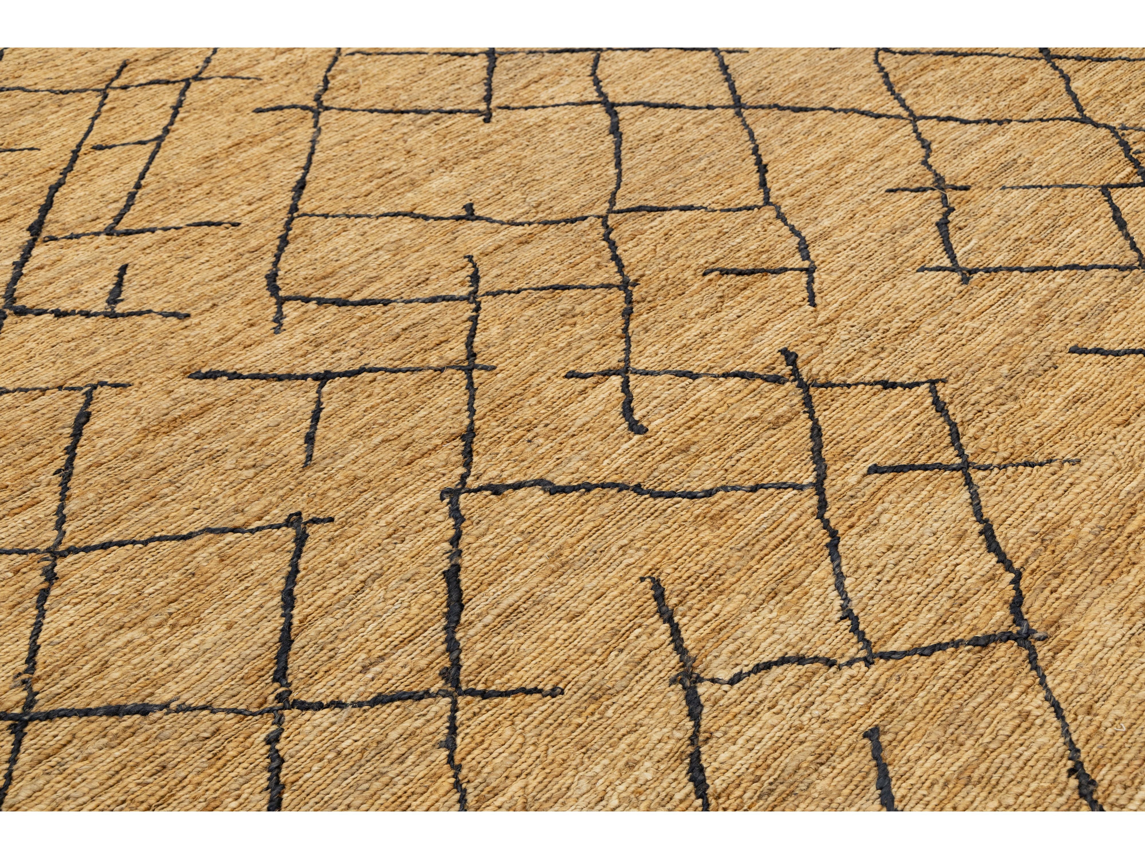 Contemporary Soumak Wool Rug 12 X 15