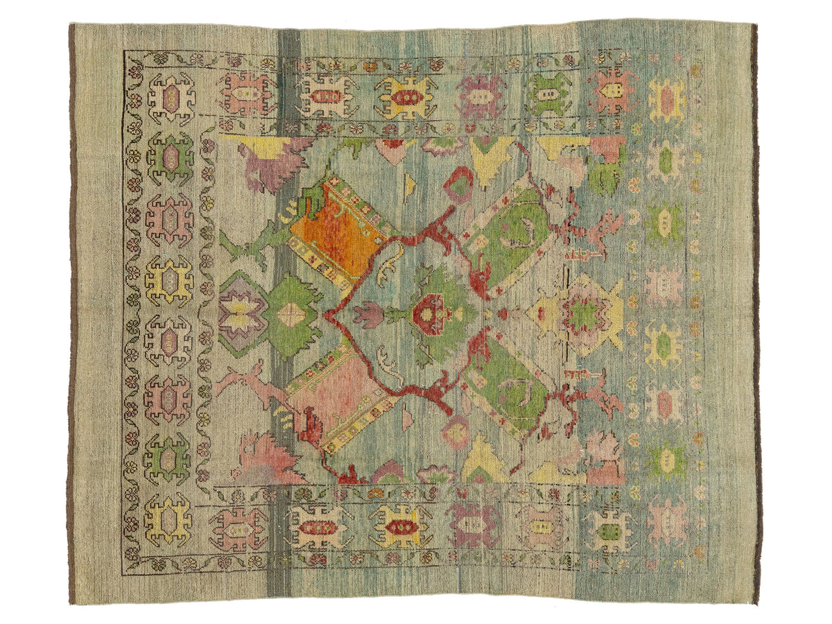 Vintage Revival Wool Rug 7 X 9