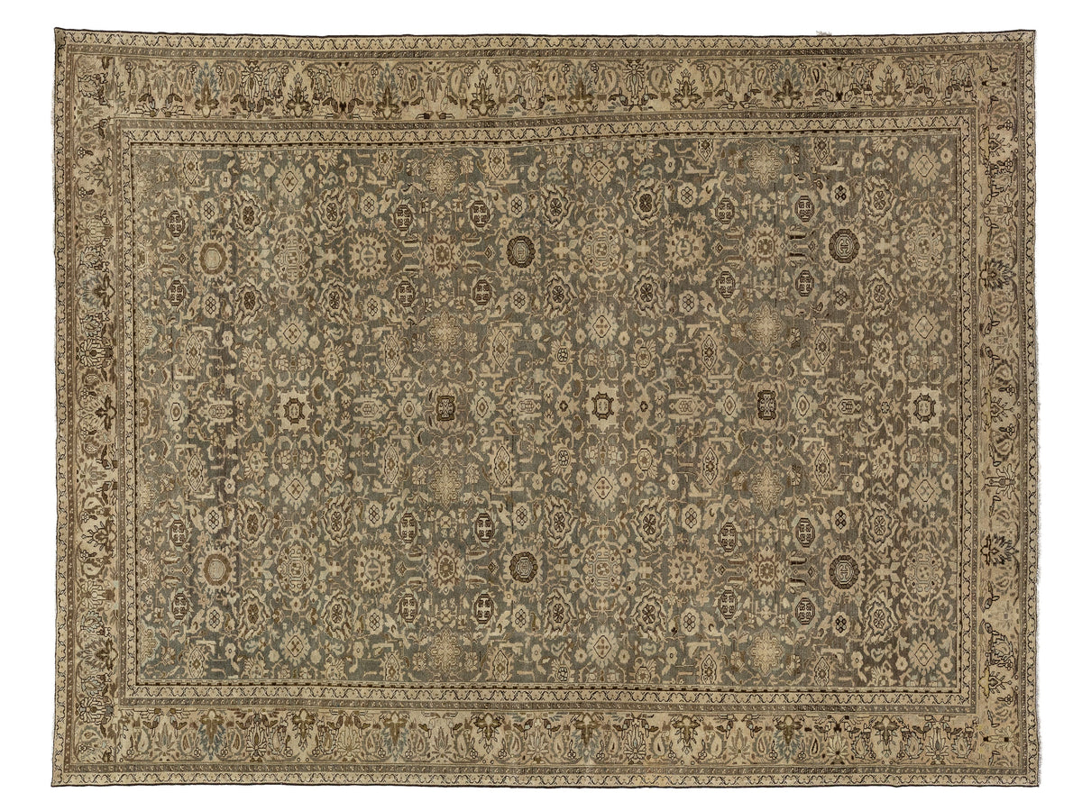 Antique Malayer Wool Rug 10 X 13