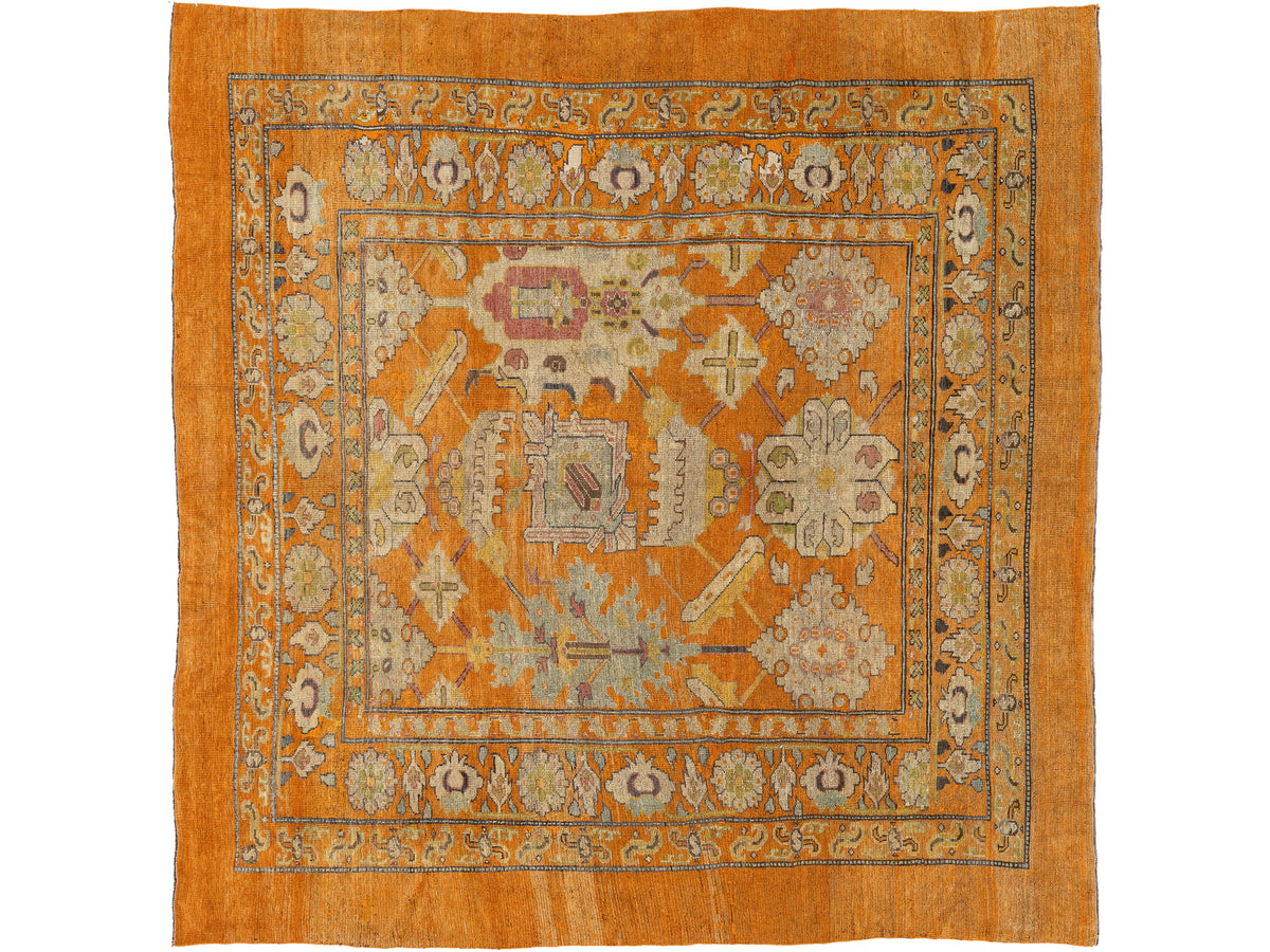 Vintage Revival Wool Rug 9 X 9