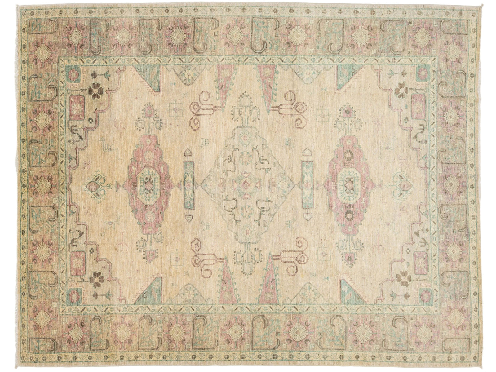 Modern Serapi Wool Rug 11 X 13