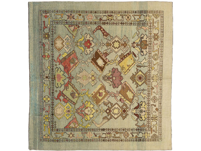 Vintage Revival Wool Rug 9 X 9