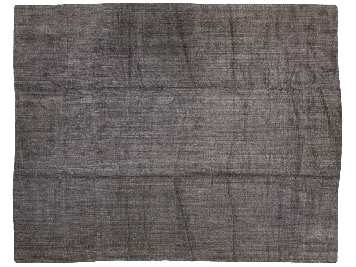 Modern Indian Wool and Silk Rug  16 x 20