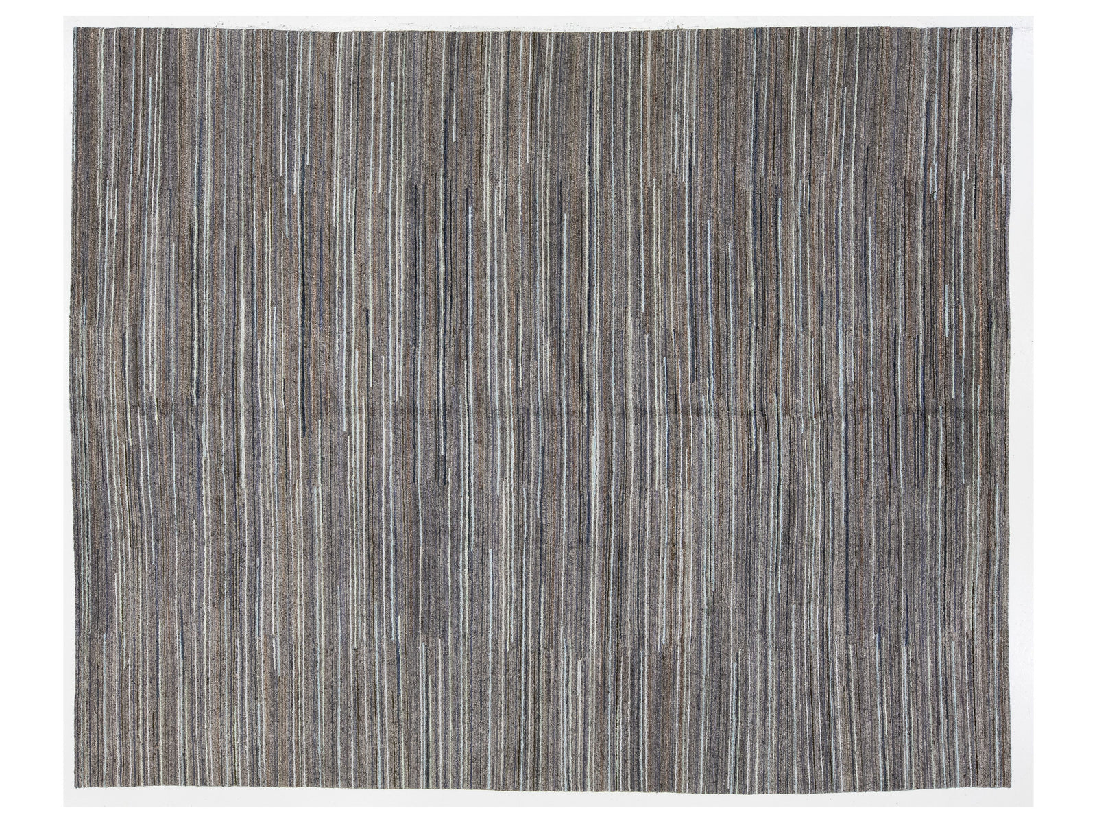 Modern Indian Wool Rug 12 X 15