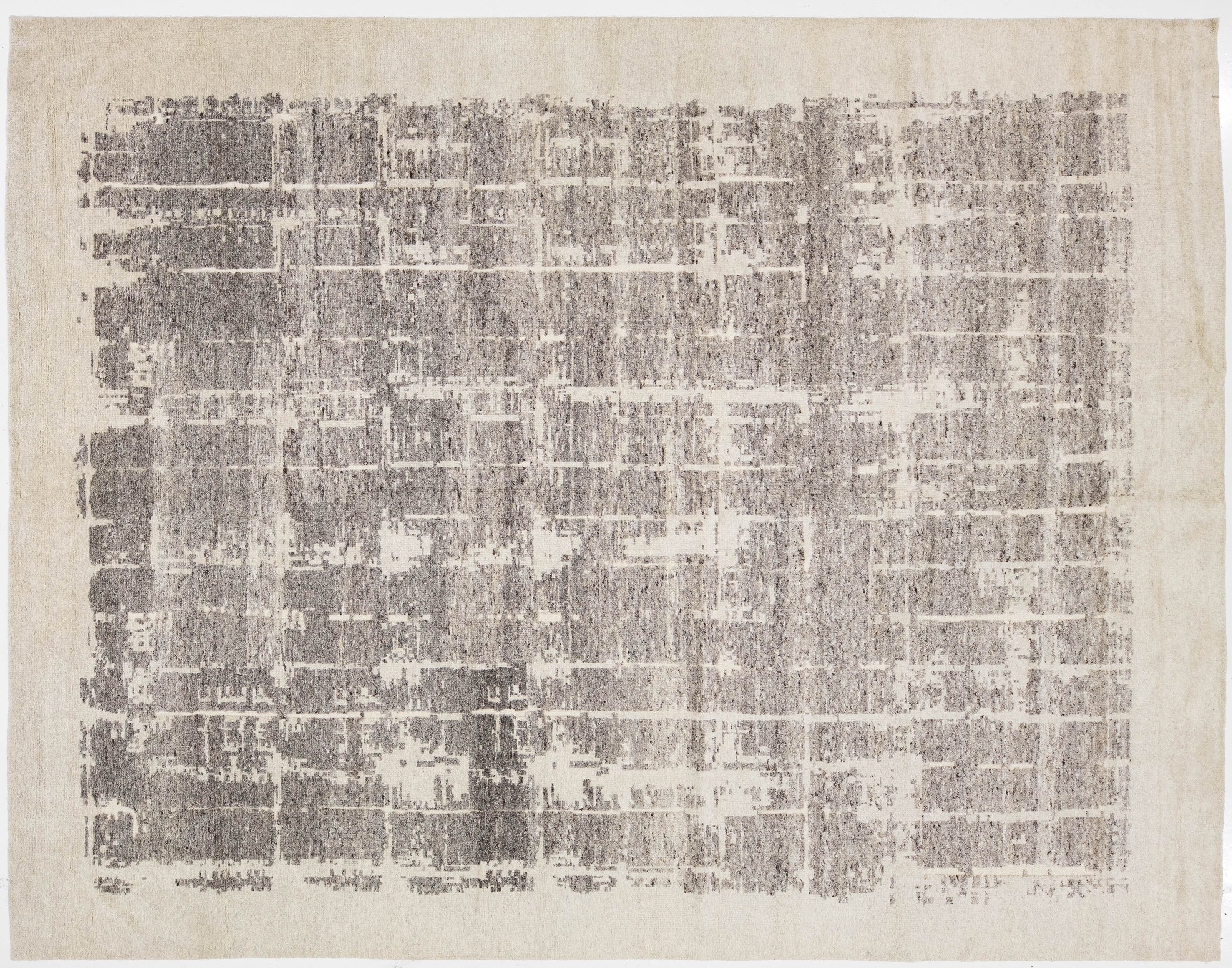 Modern Wool Rug 12 X 15