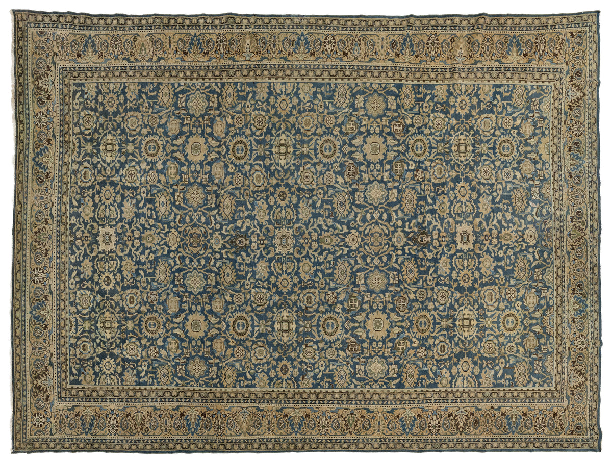 Antique Malayer Wool Rug 10 X 14