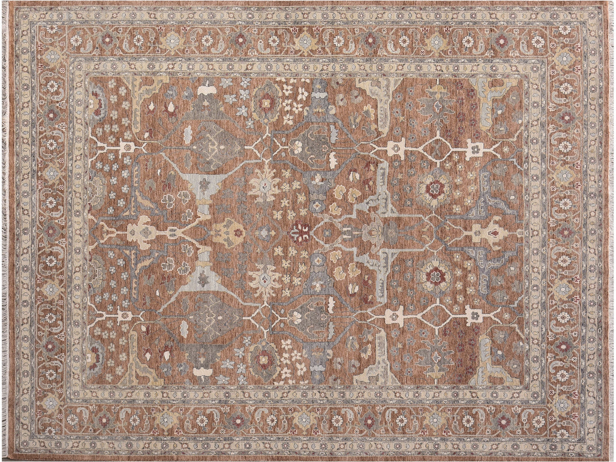 Modern Oushak Wool Rug 8 X 10 -Made to order-
