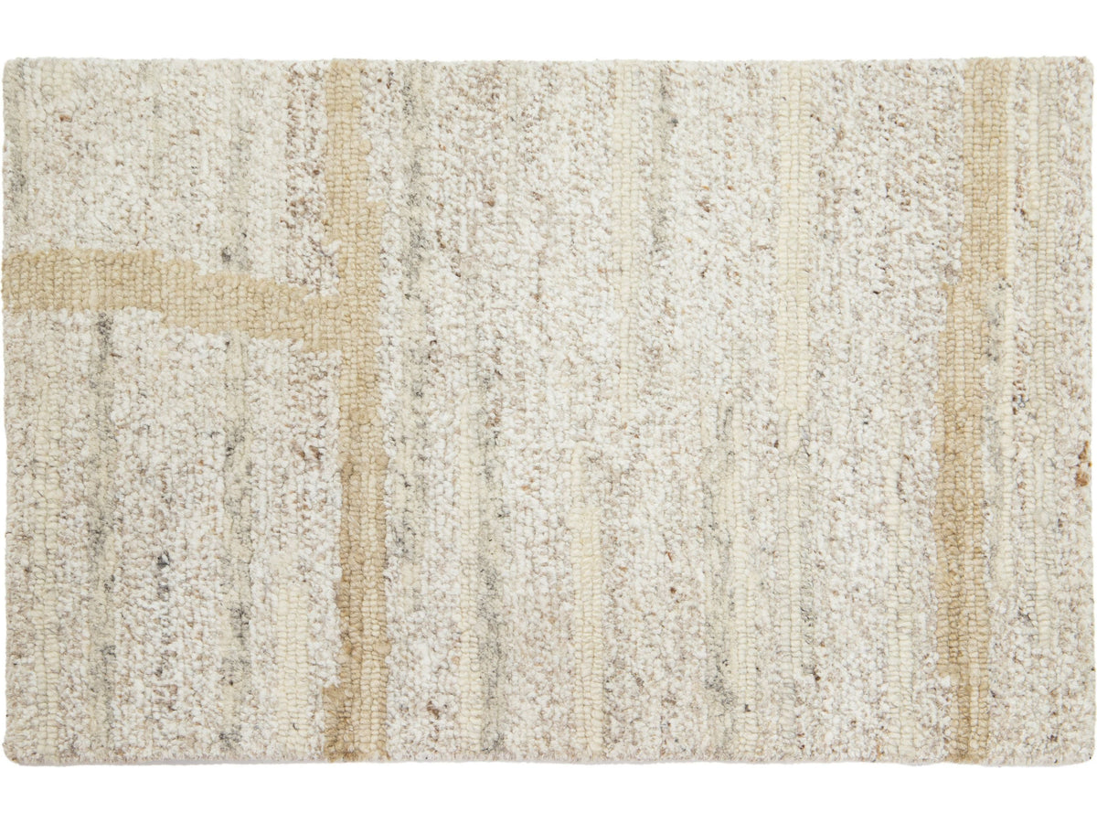 Modern Wool and Viscose Custom Rug