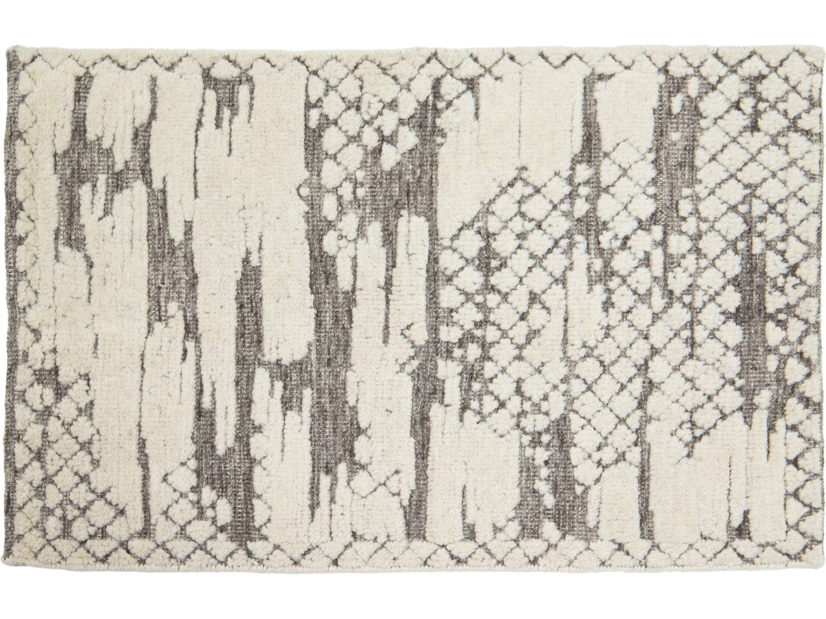 Modern Moroccan Wool Custom Rug