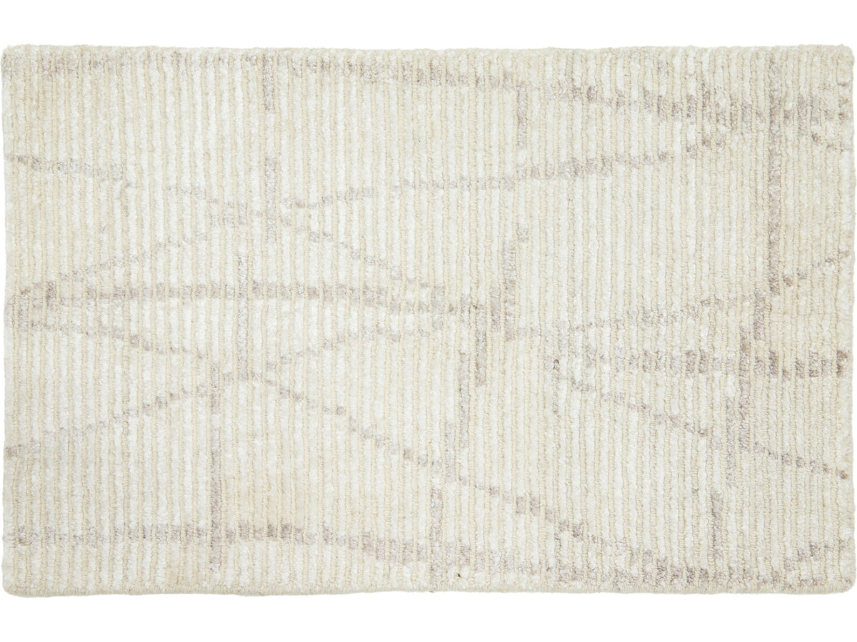 Modern Wool and Viscose Custom Rug