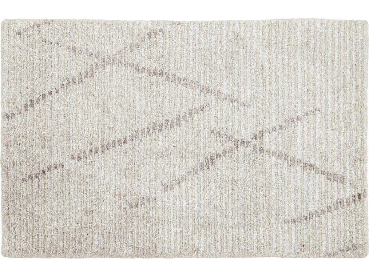 Modern Wool and Viscose Custom Rug