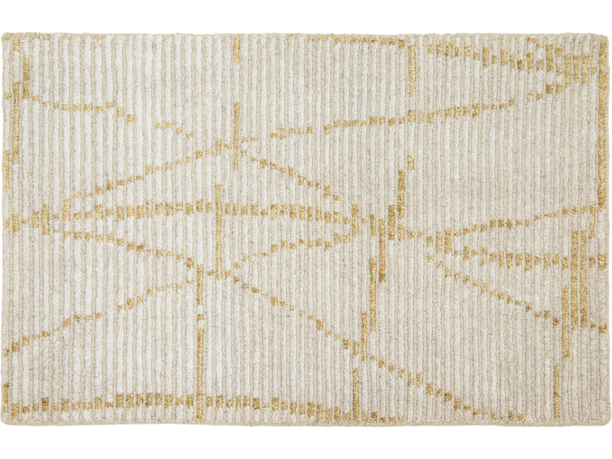 Modern Wool and Viscose Custom Rug
