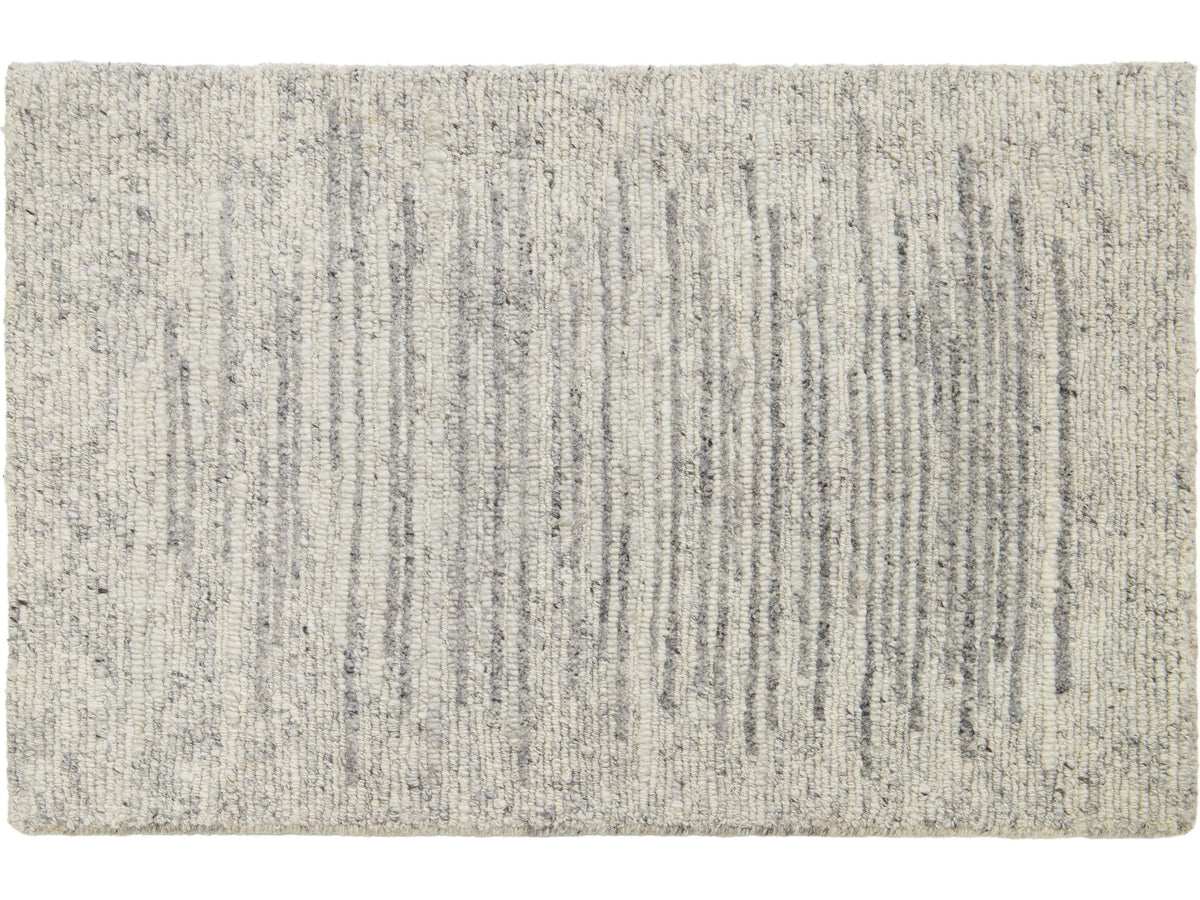 Modern Wool and Viscose Custom Rug