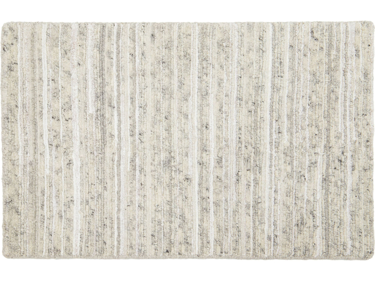 Modern Wool and Viscose Custom Rug