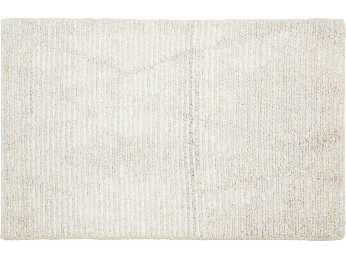 Modern Wool and Viscose Custom Rug