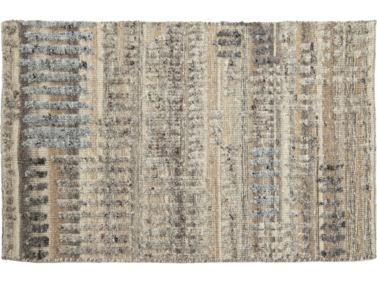 Modern Moroccan Wool Custom Rug