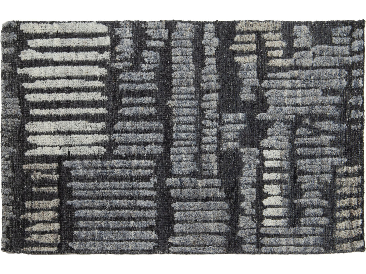 Modern Moroccan Wool Custom Rug
