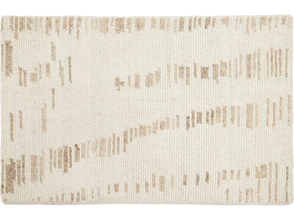 Modern Wool and Viscose Custom Rug