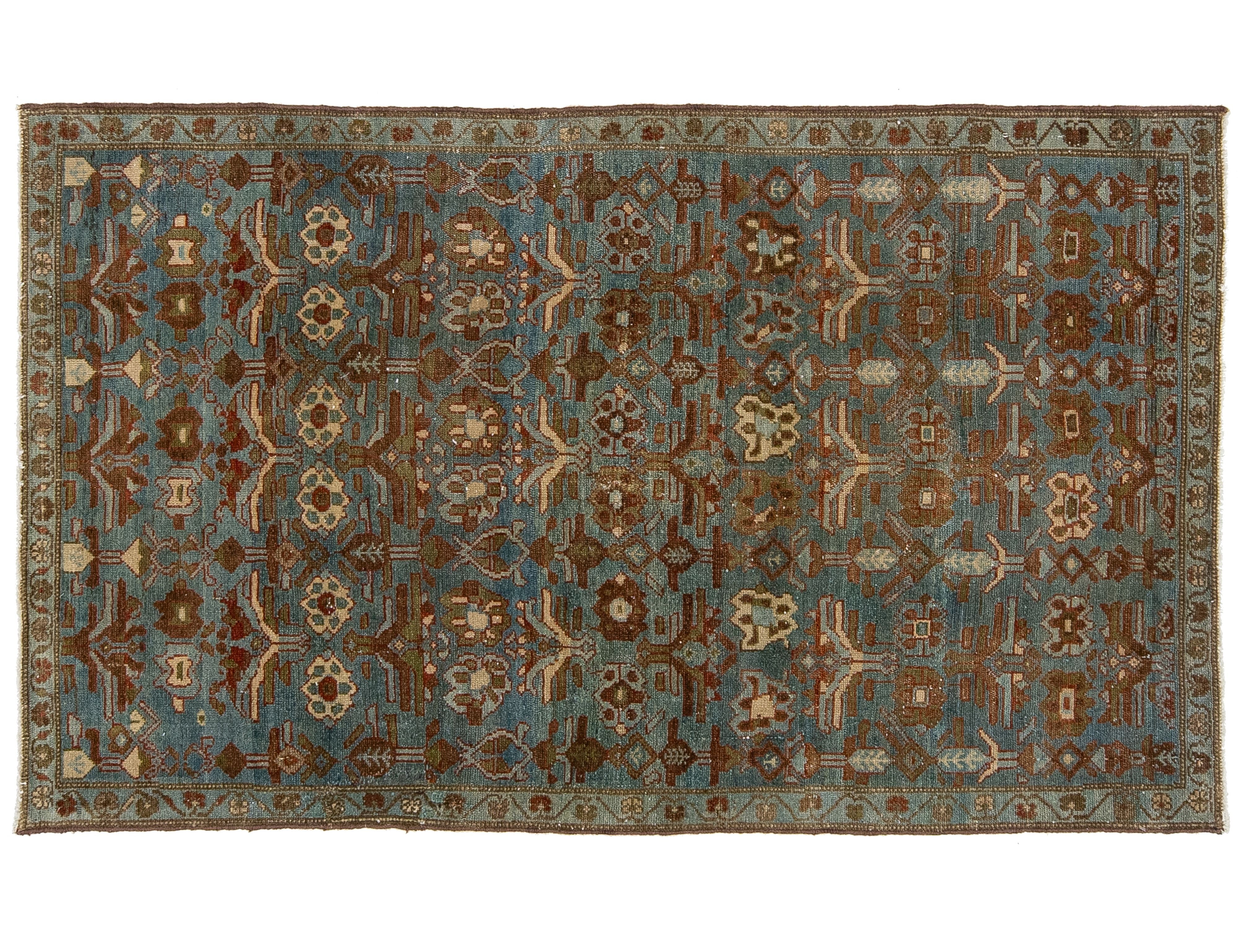 Antique Bidjar Wool Rug 4 X 6