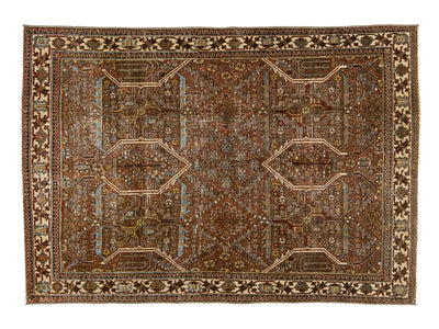 Antique Malayer Wool Rug 3 X 5
