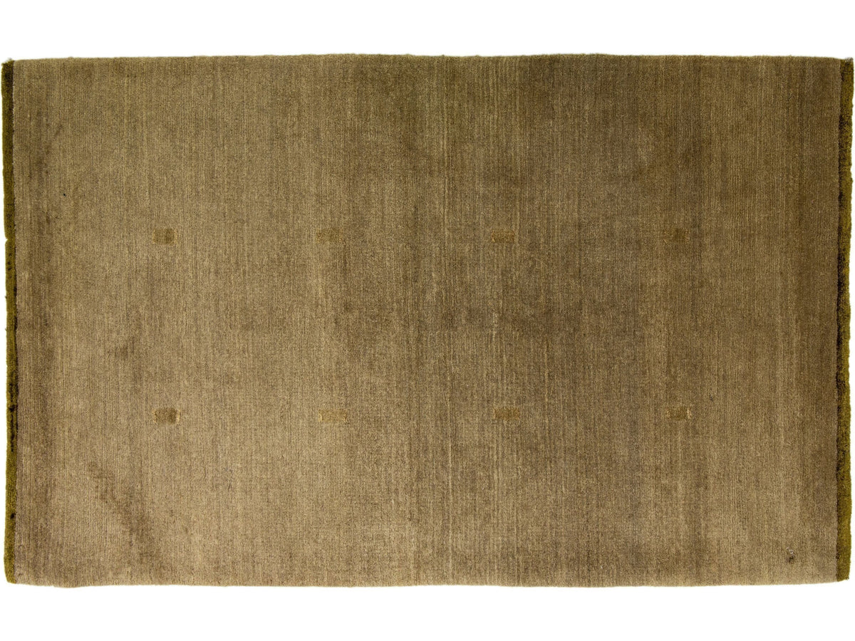 Contemporary Wool and Silk Custom Rug