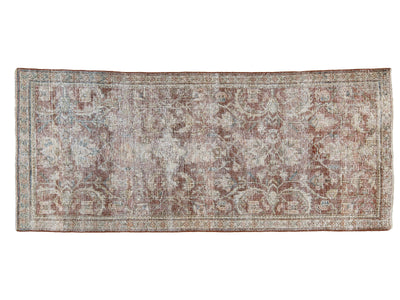 Antique Malayer Wool Runner 3 X 8