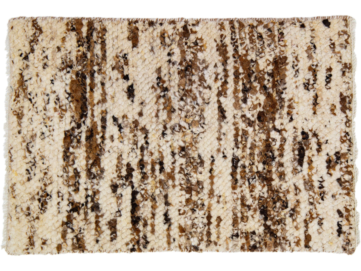 Modern Textured Wool Custom Rug