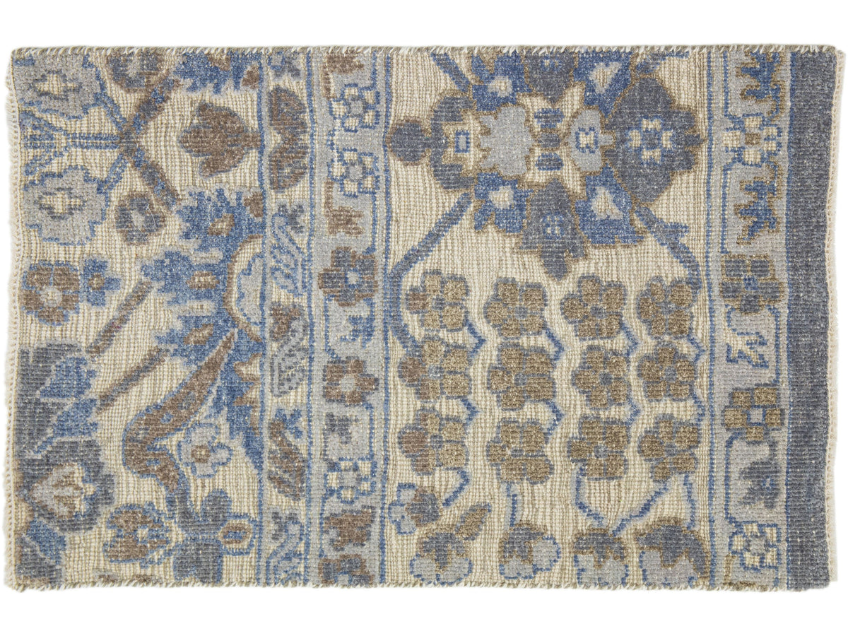 Modern Oushak Wool Custom Rug