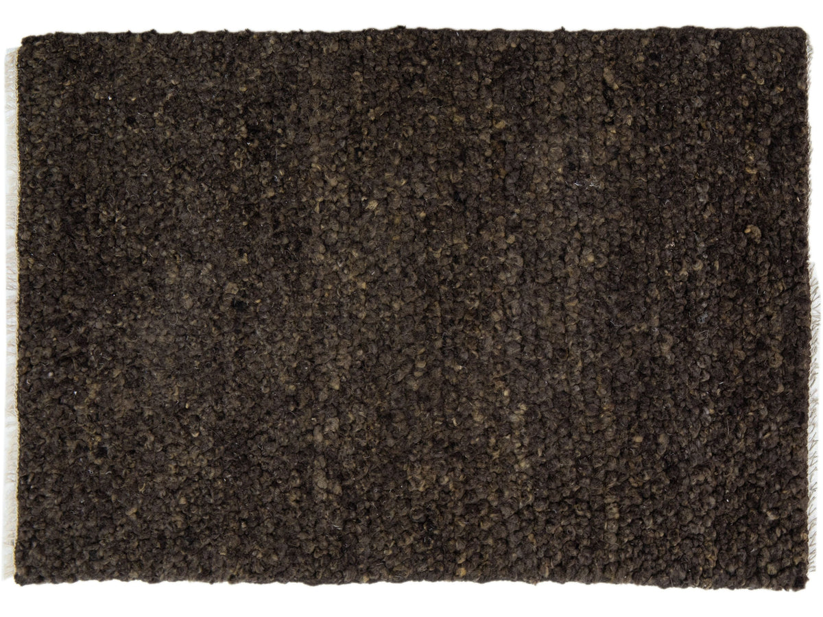 Modern Textured Wool Custom Rug