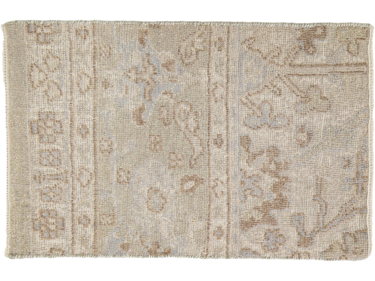 Modern Oushak Wool Custom Rug