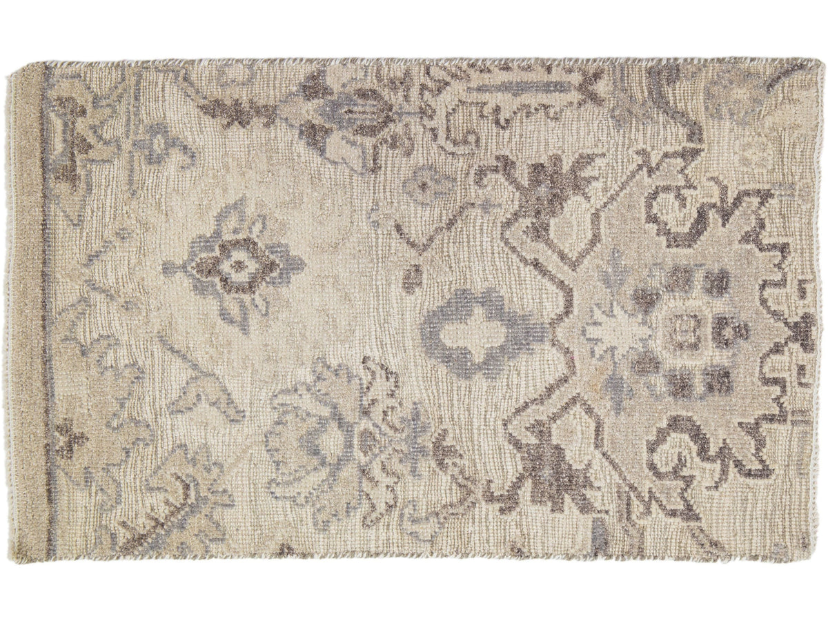 Modern Oushak Wool Custom Rug