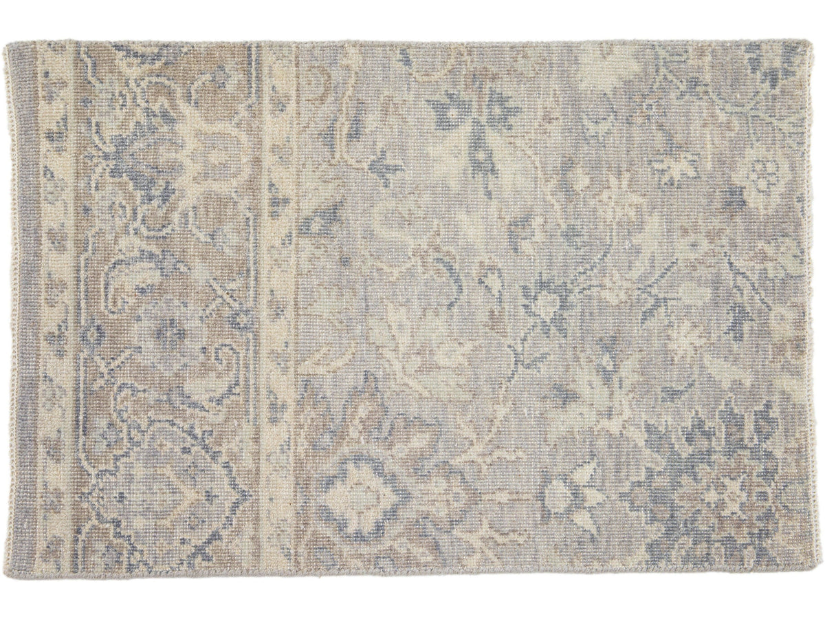 Modern Oushak Wool Custom Rug