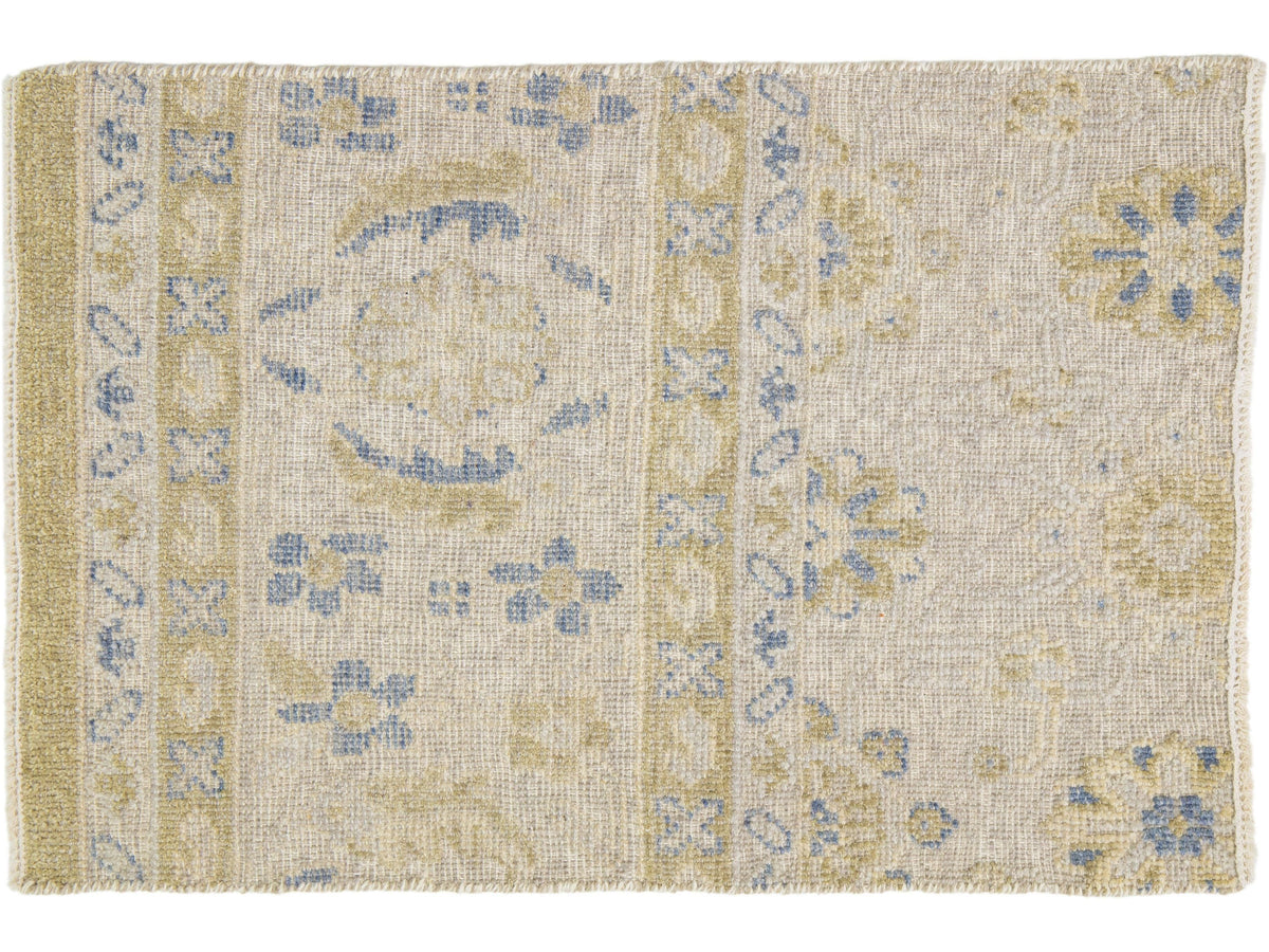 Modern Oushak Wool Custom Rug