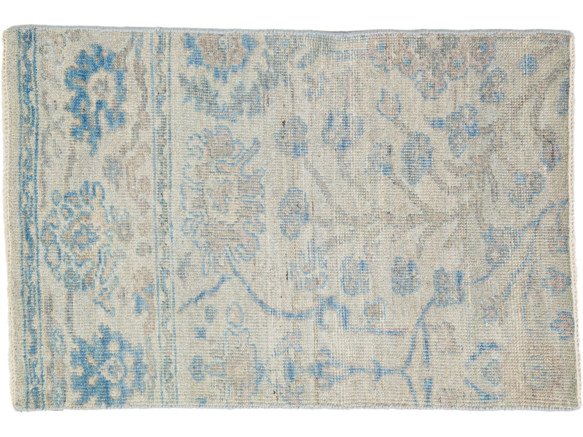 Modern Oushak Wool Custom Rug