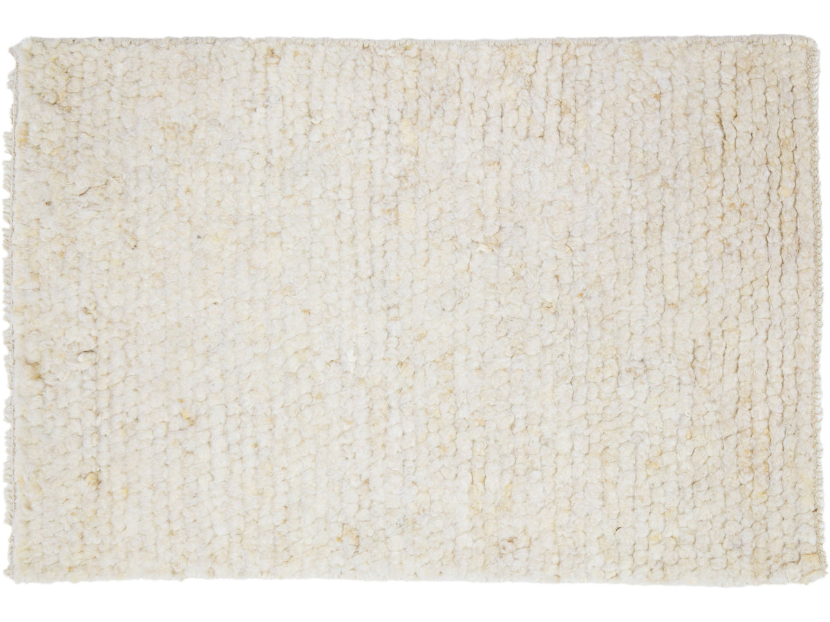 Modern Textured Wool Custom Rug