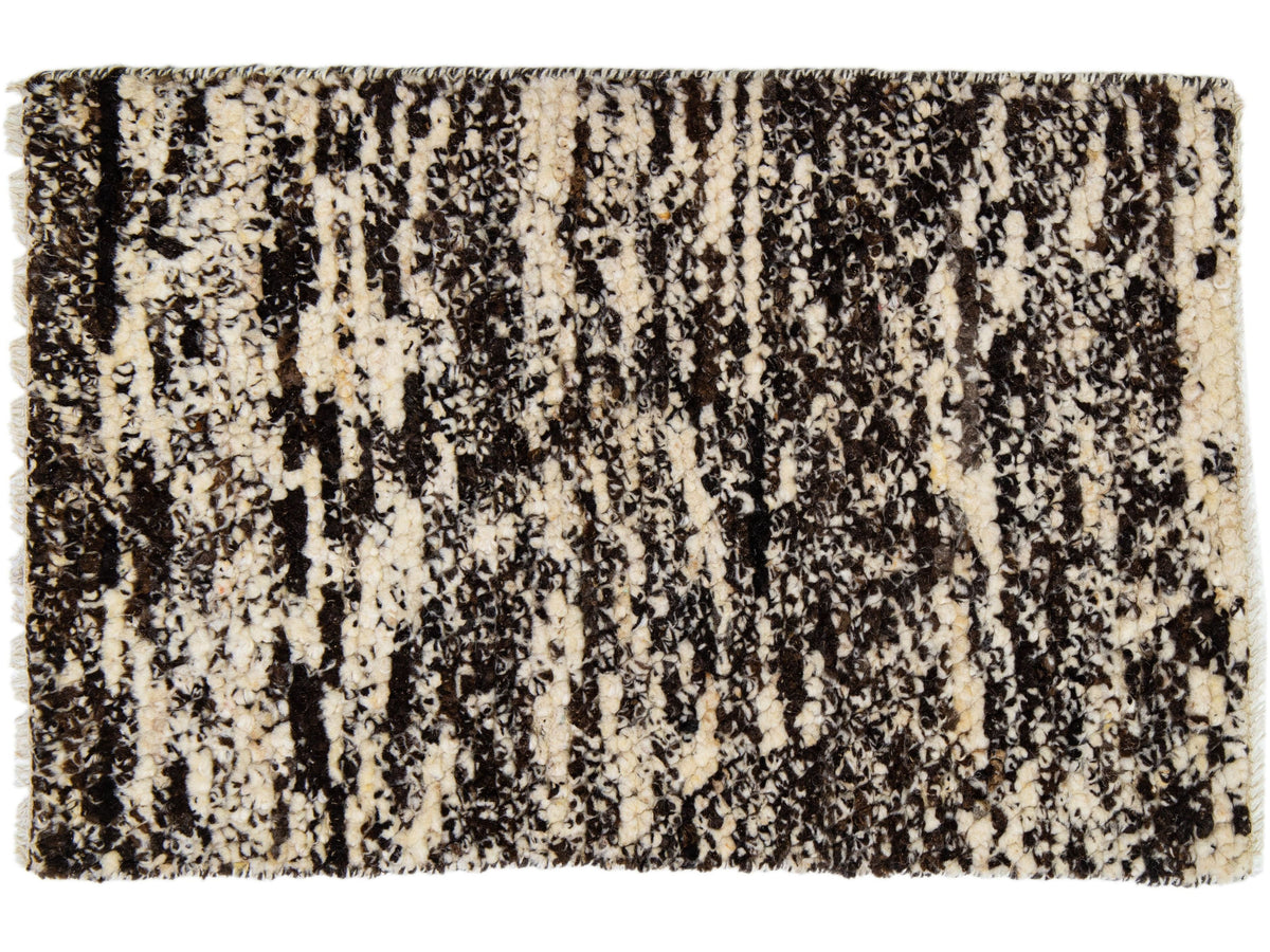 Modern Textured Wool Custom Rug