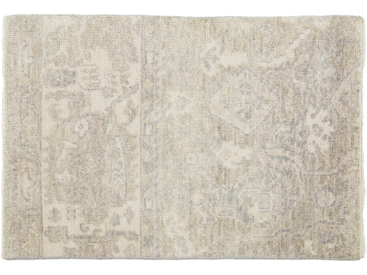 Modern Oushak Wool Custom Rug