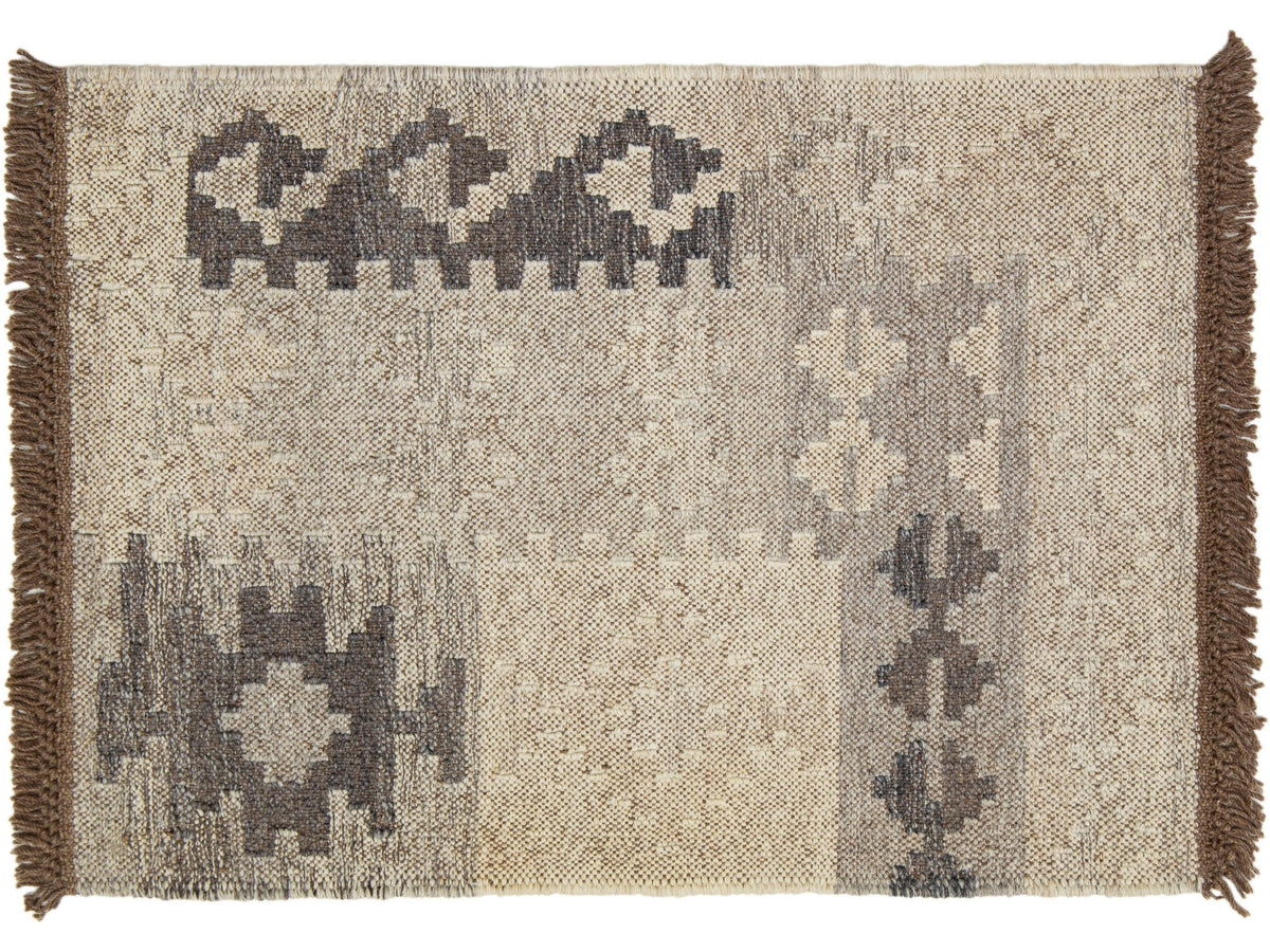 Modern Kilim Wool Custom Rug