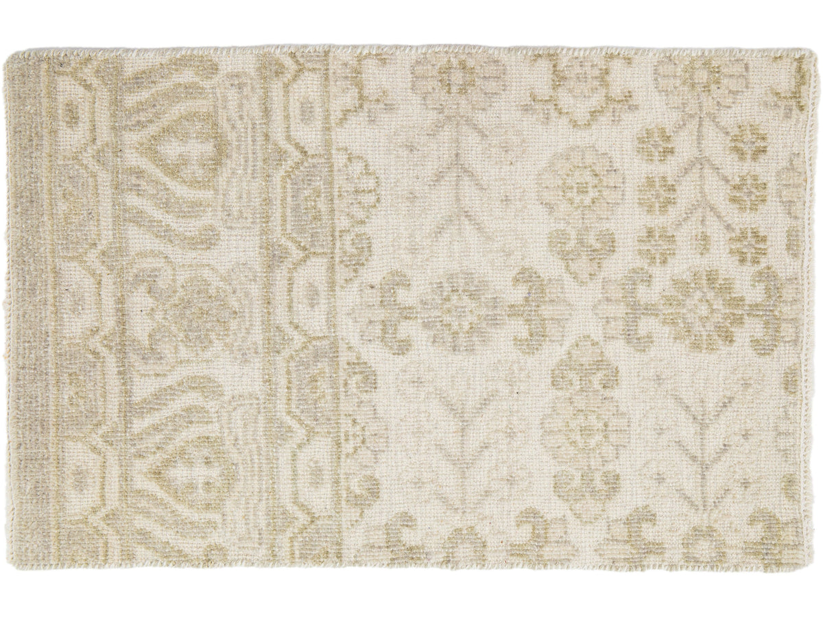 Modern Oushak Wool Custom Rug