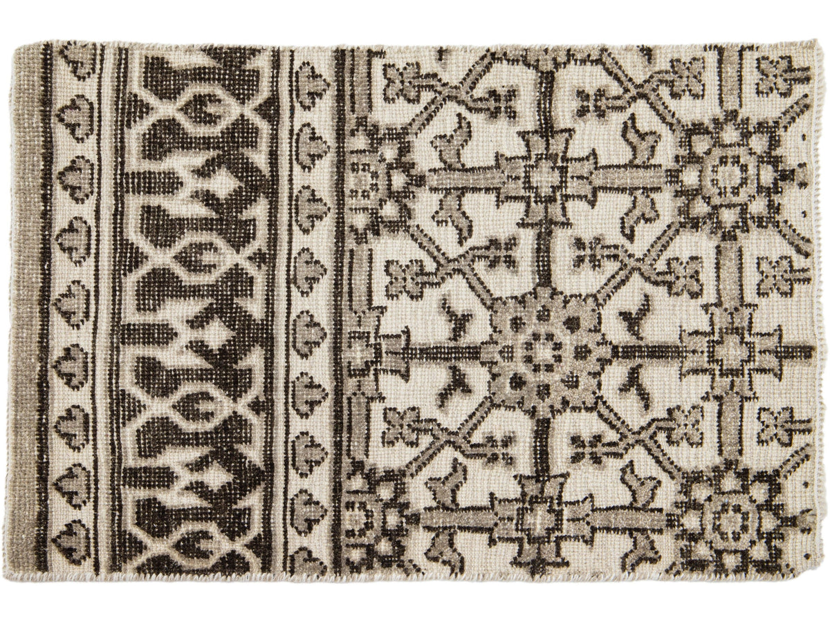 Modern Oushak Wool Custom Rug