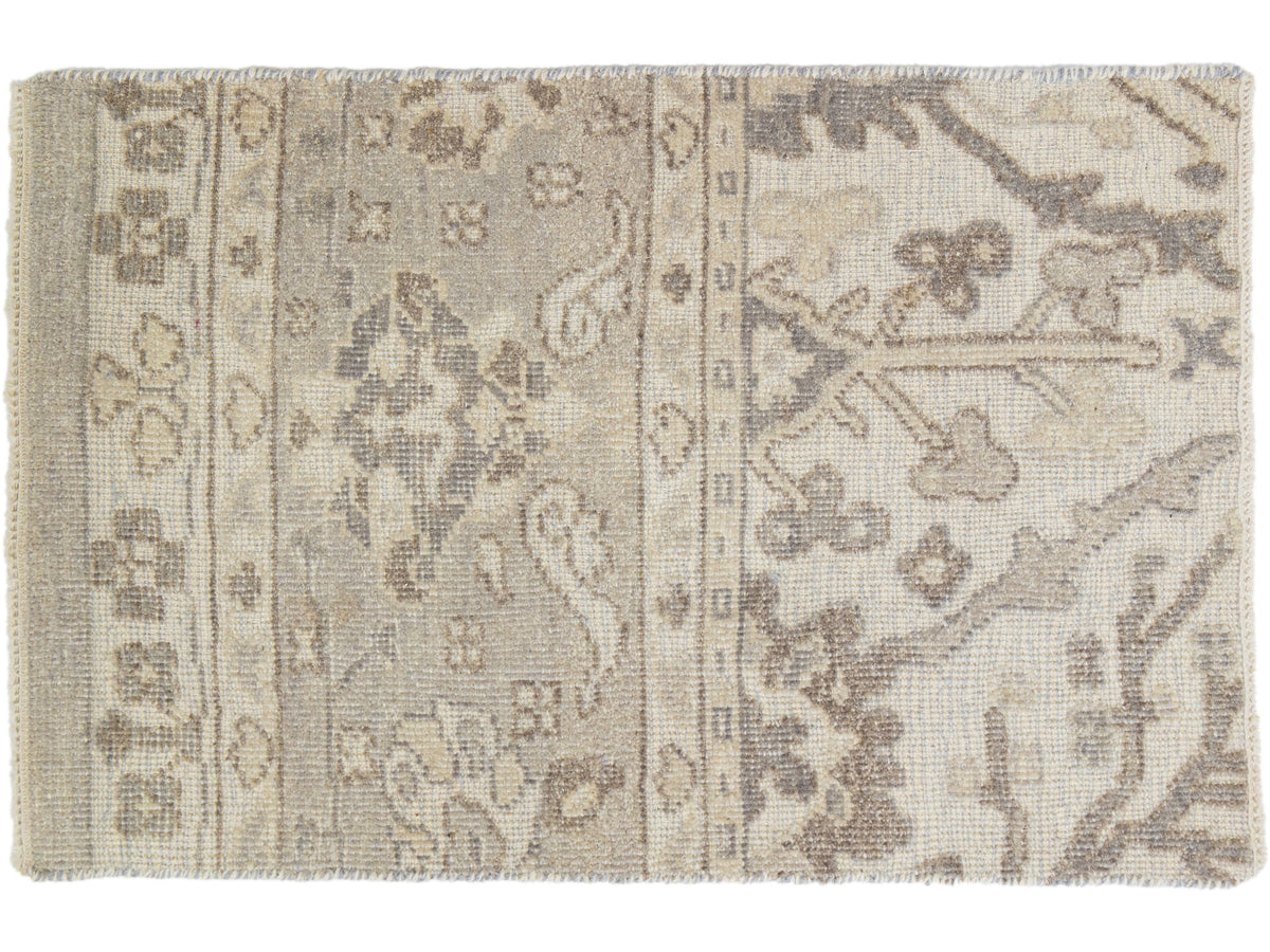 Modern Oushak Wool Custom Rug