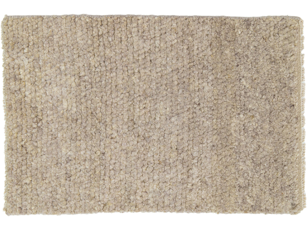 Modern Textured Wool Custom Rug
