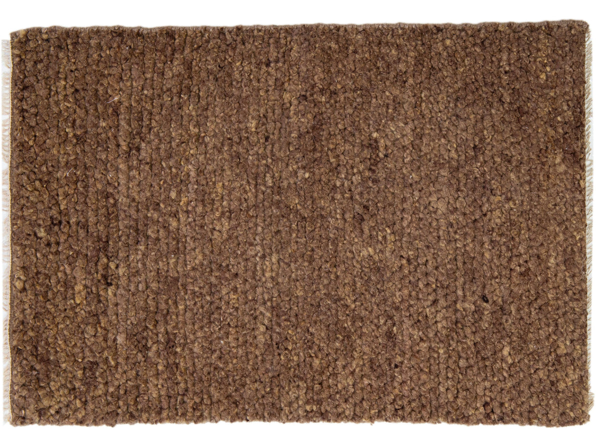 Modern Textured Wool Custom Rug