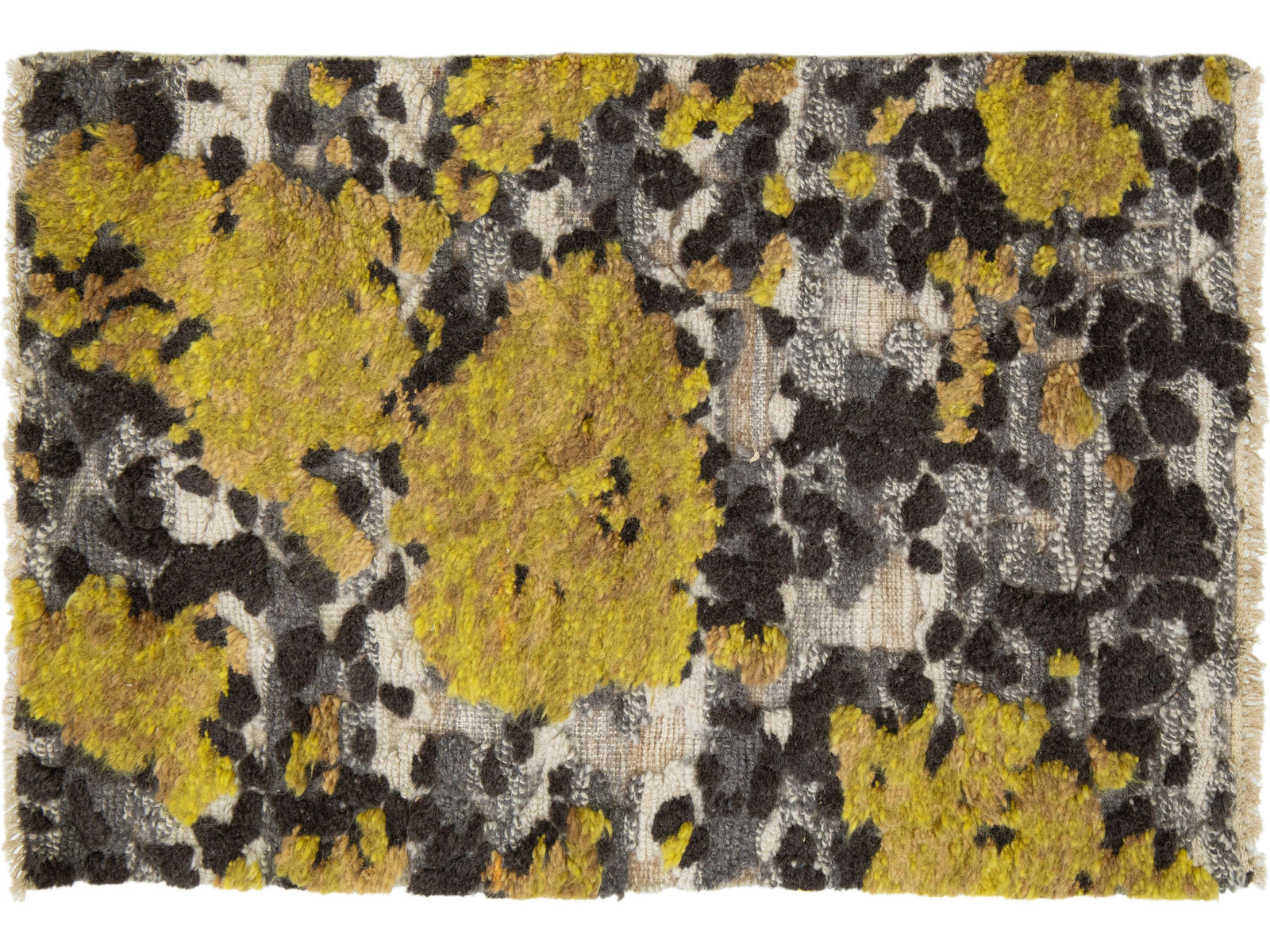 Modern Foilage Wool Custom Rug