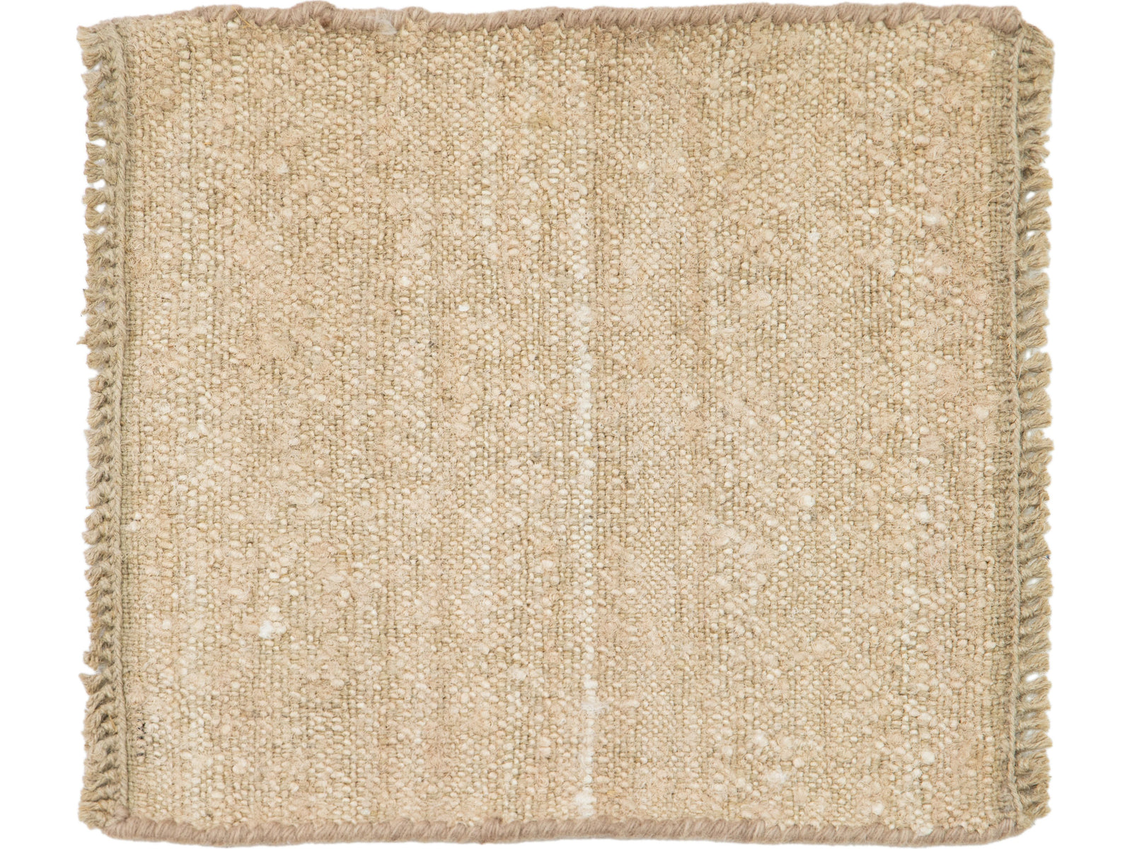 Modern Flatweave Linen and Silk Custom Rug
