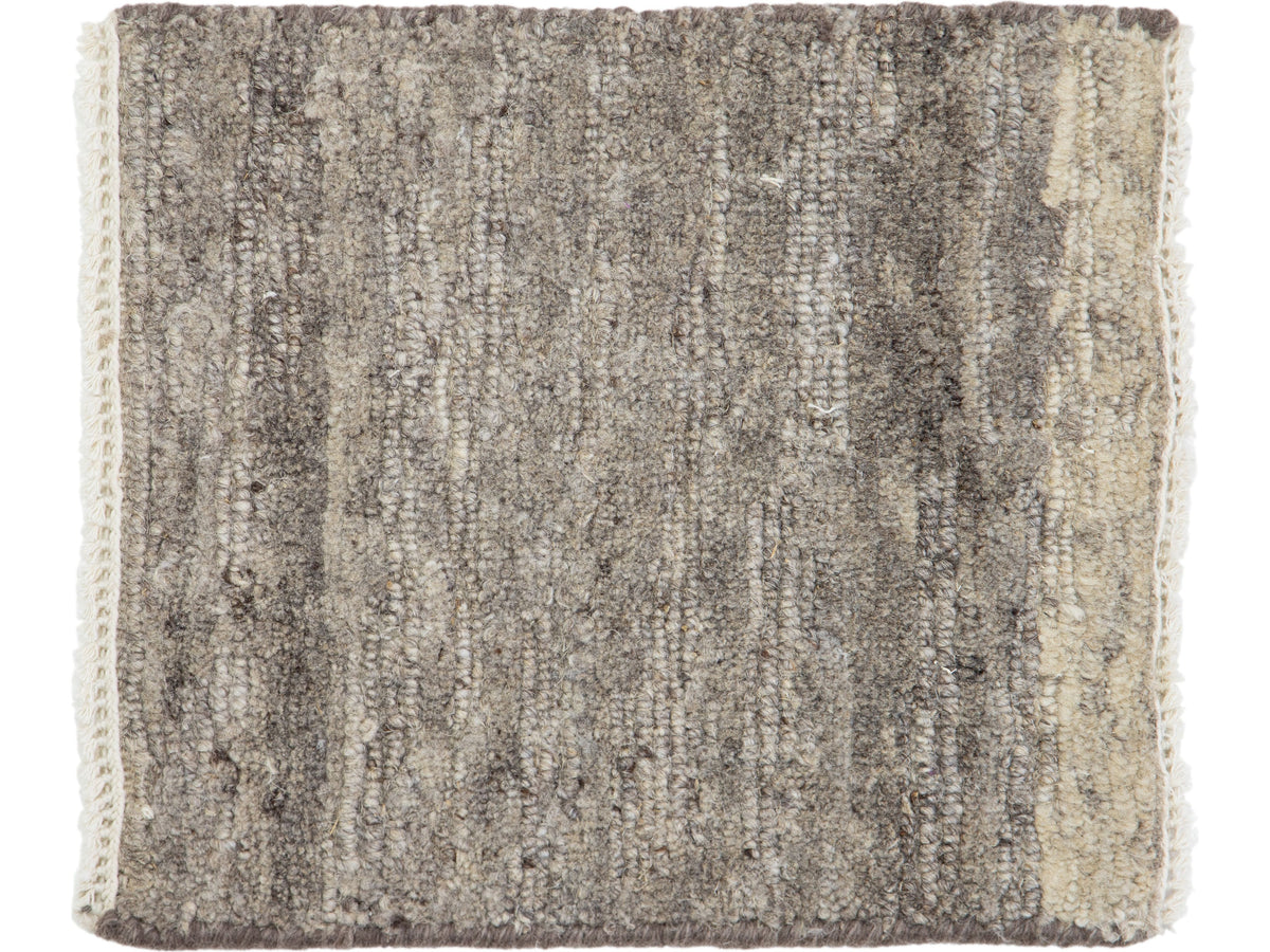 Modern Tibetan Wool and Linen Blended Custom Rug