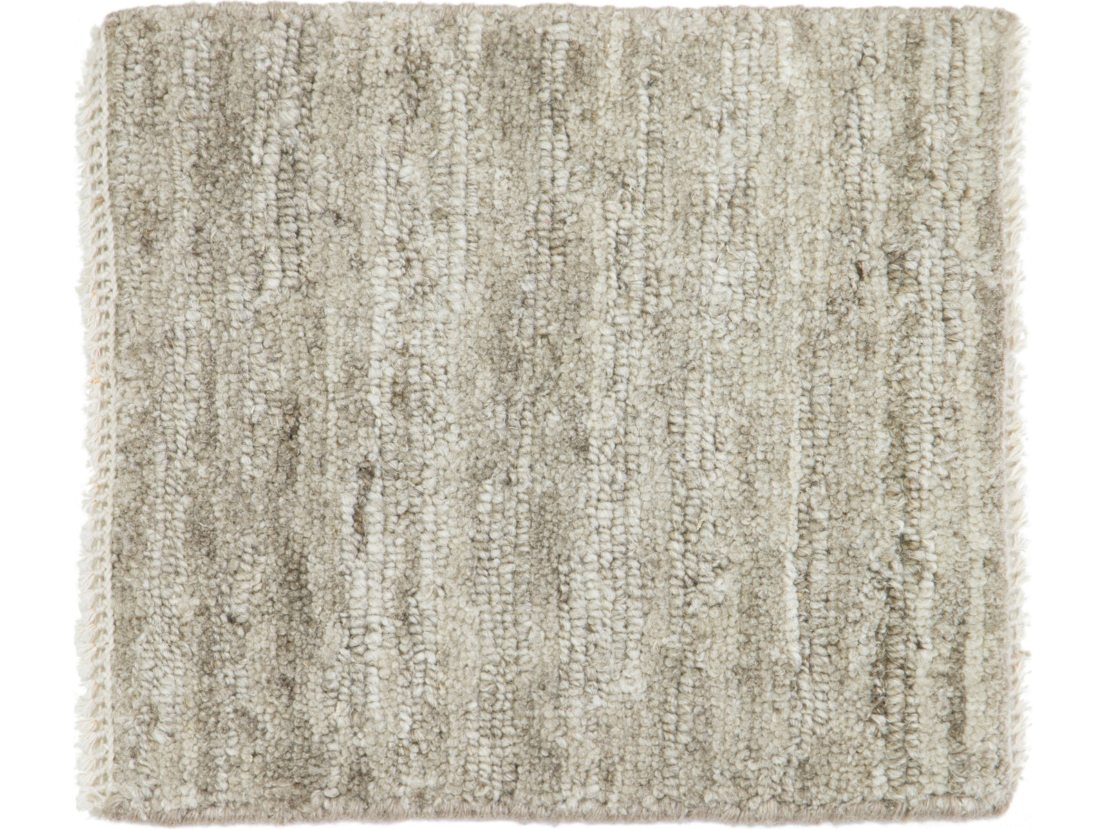 Modern Tibetan Wool and Linen Blended Custom Rug