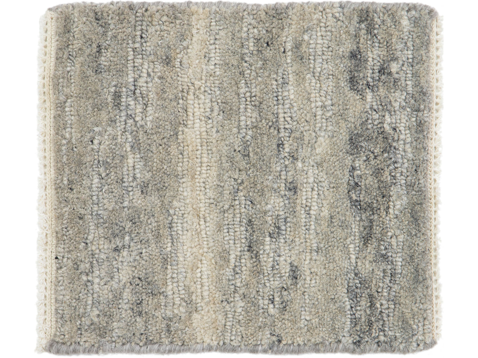Modern Tibetan Wool and Linen Blended Custom Rug