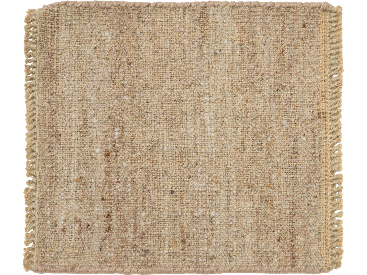 Modern Flatweave Wool and Jute Custom Rug